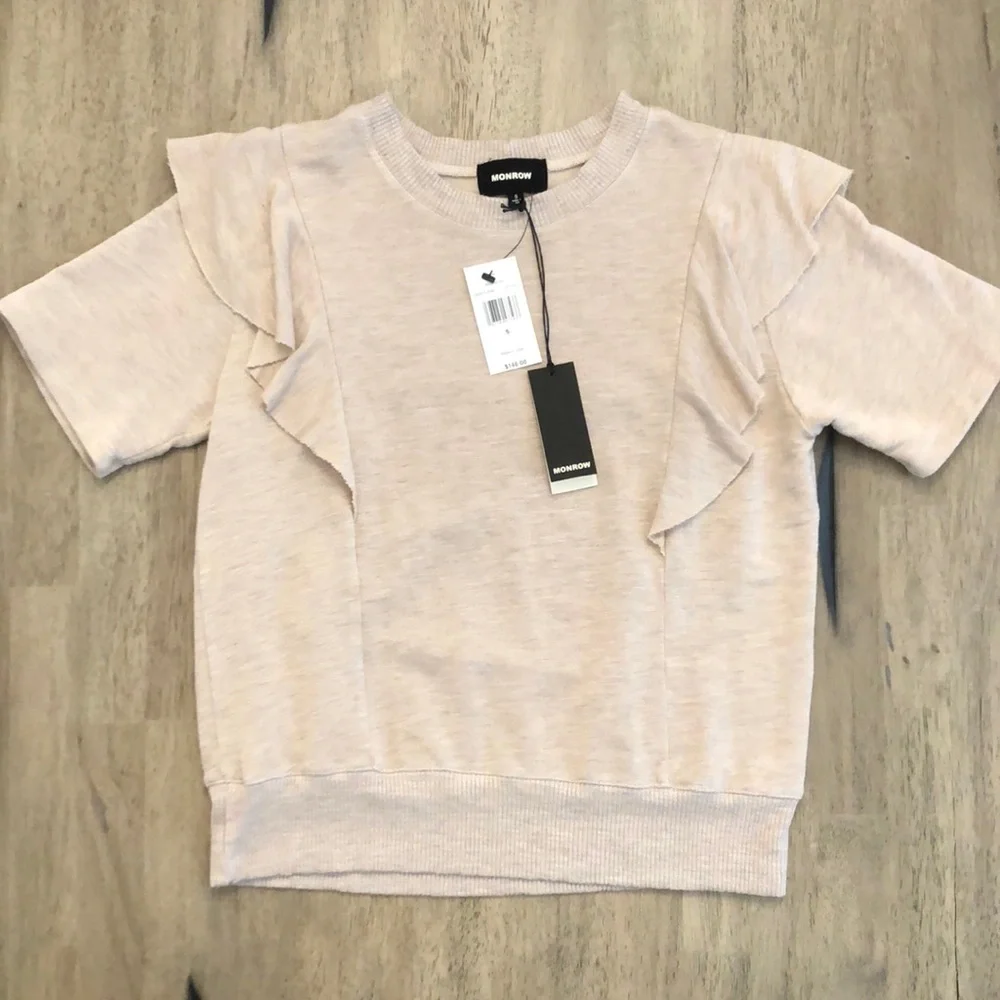 Monrow | Ruffle Top - Picture 6 of 8